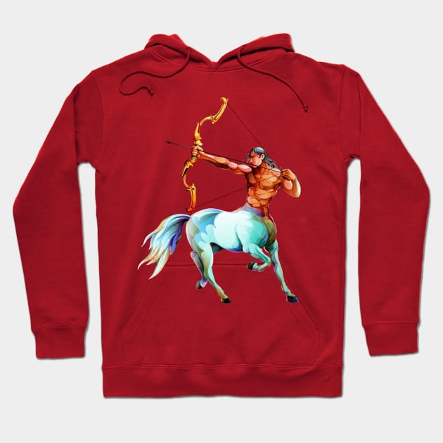 Horoscope Signs-Sagittarius Hoodie by Peter Awax